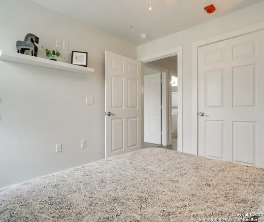 a view of a livingroom with a hallway