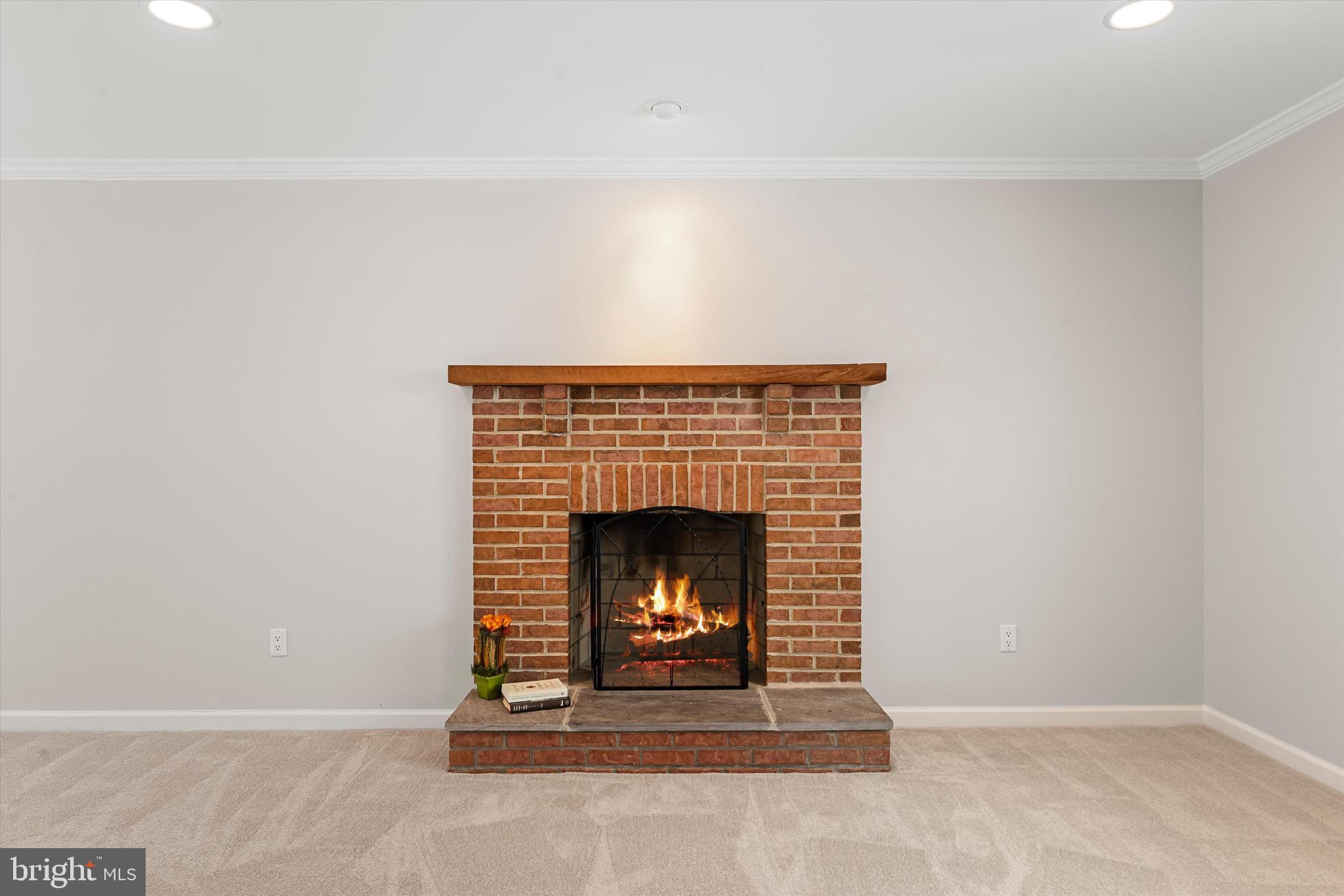 730 Old Baltimore Road Winchester, VA 22603 - Photo 20 of 58 Wood Burning Fireplace in Family Room