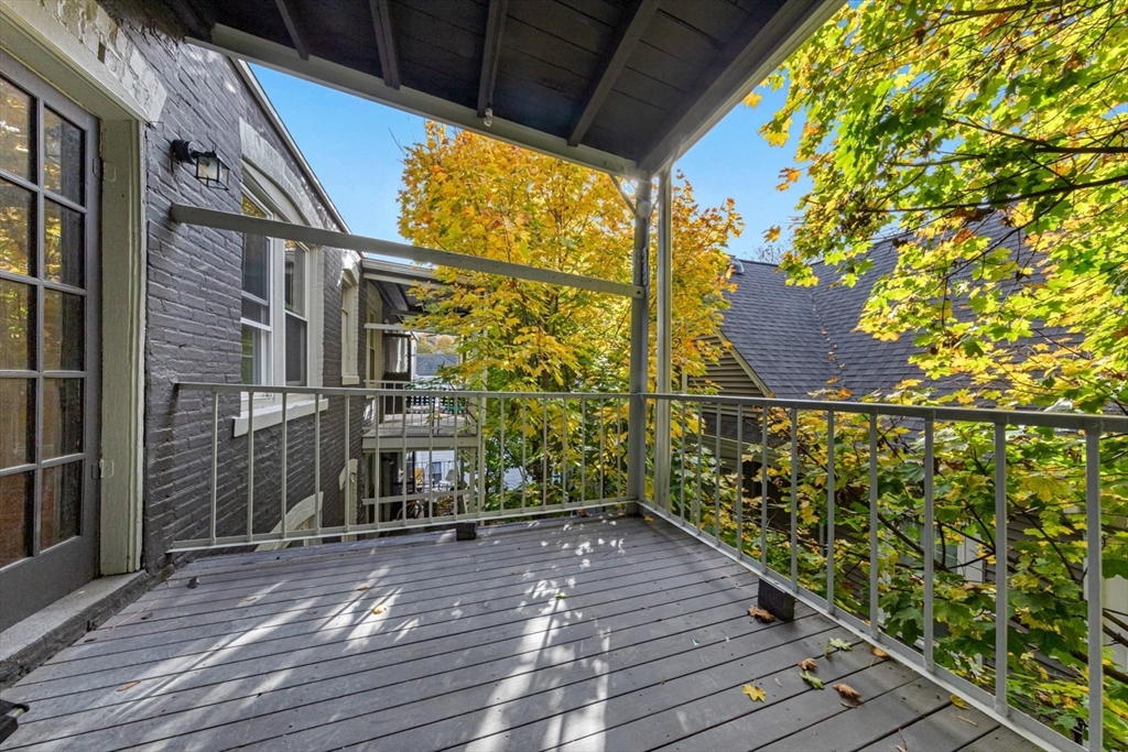 44 Brackett Street, Unit 3 Boston, MA 02135 - Photo 23 of 27 a view of outdoor space and deck