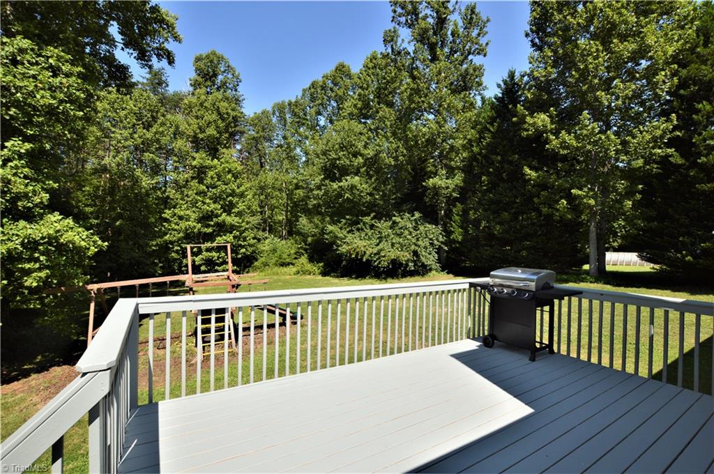168 Running Cedar Road Madison, NC 27025 - Photo 26 of 30 Deck overlooking deep back yard