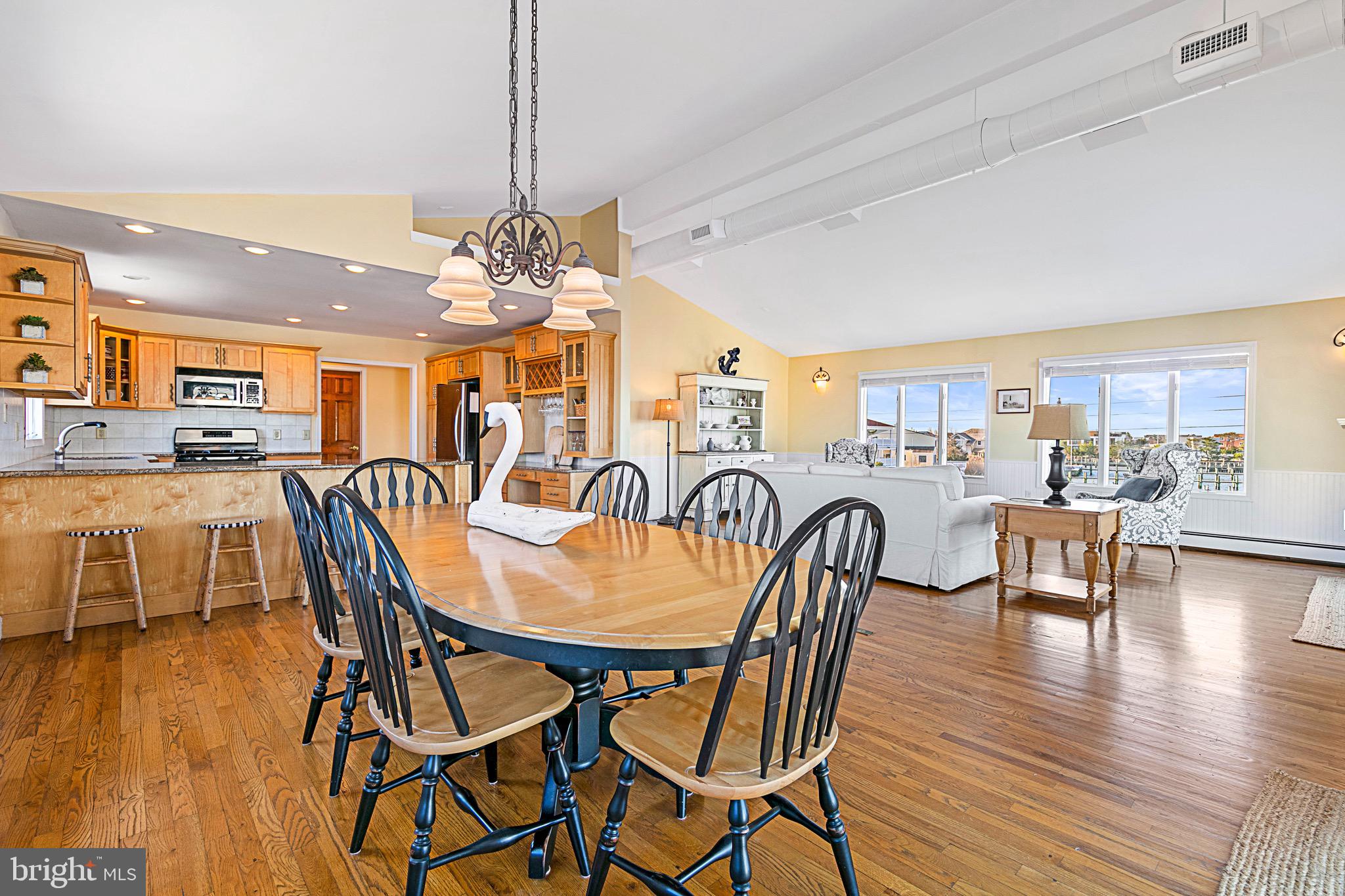 19 Cedar Drive Long Beach Township, NJ 08008 - Photo 22 of 69 Open floor plan- living, dining and kitchen.