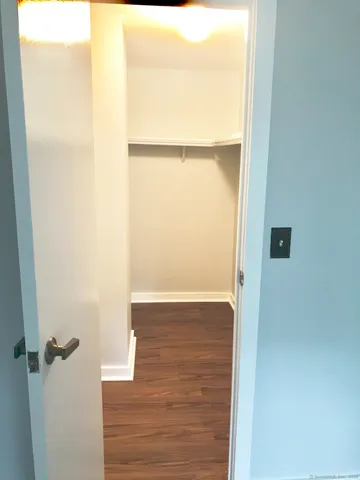 a view of walk in closet