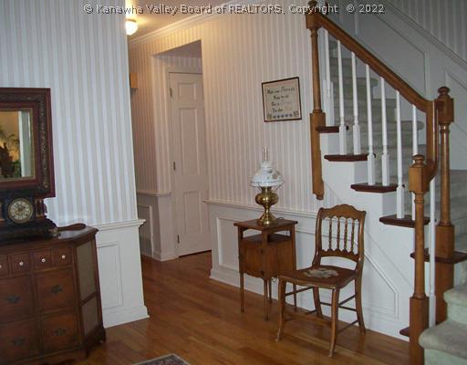 1603 Greystone Road Charleston, WV 25314 - Photo 3 of 16 Other. A Lg. Foyer Greets You as You Walk into the Home. Cherry Flooring in the Foyer, Hallway, Sitting Area & Kitchen.