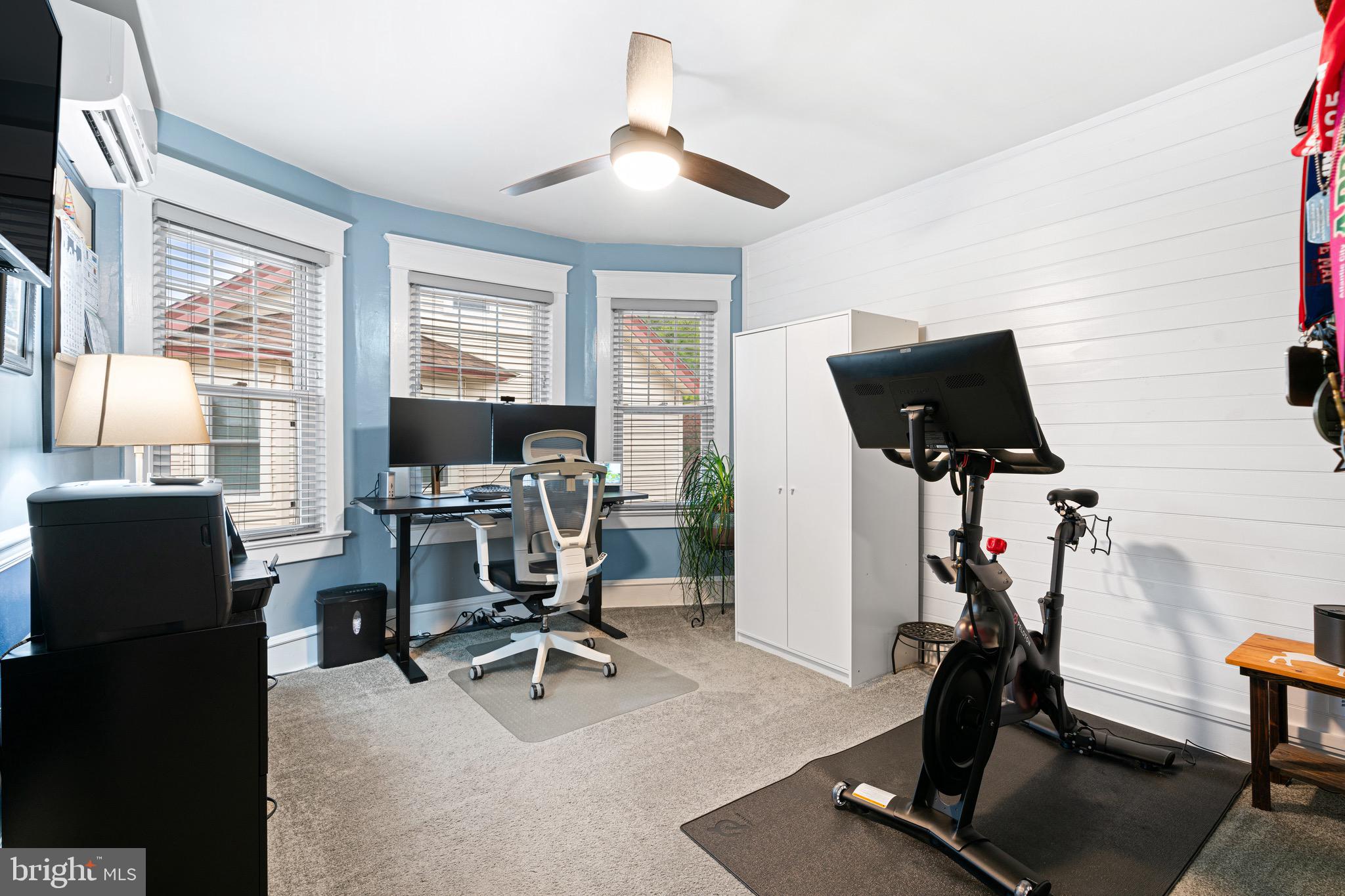 227 7th Avenue Haddon Heights, NJ 08035 - Photo 14 of 26 a view of a workspace with furniture and a window