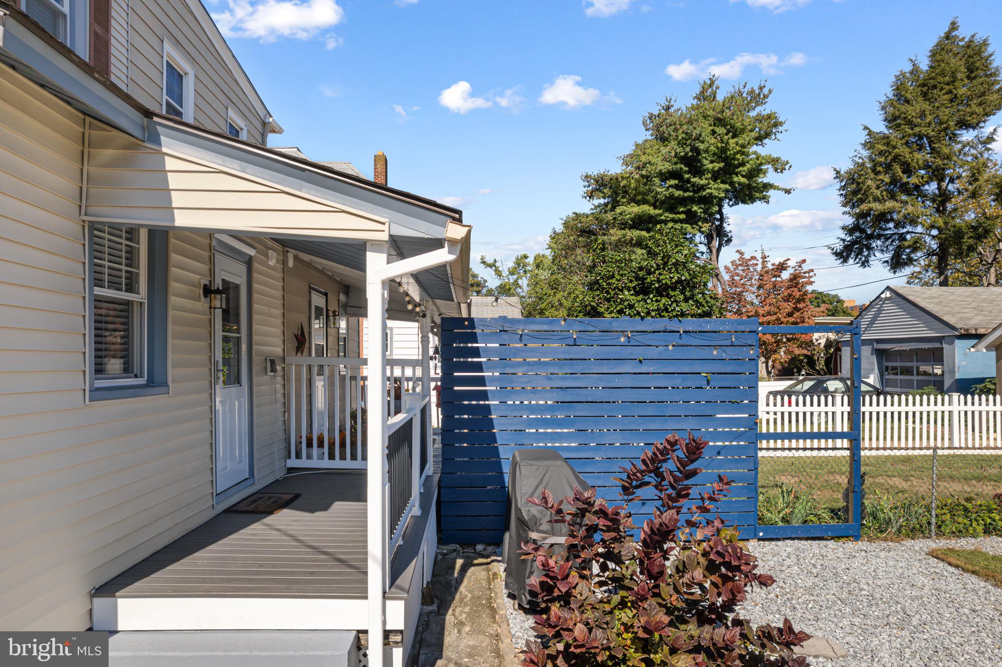 227 7th Avenue Haddon Heights, NJ 08035 - Photo 21 of 26 a front view of a house with a garden