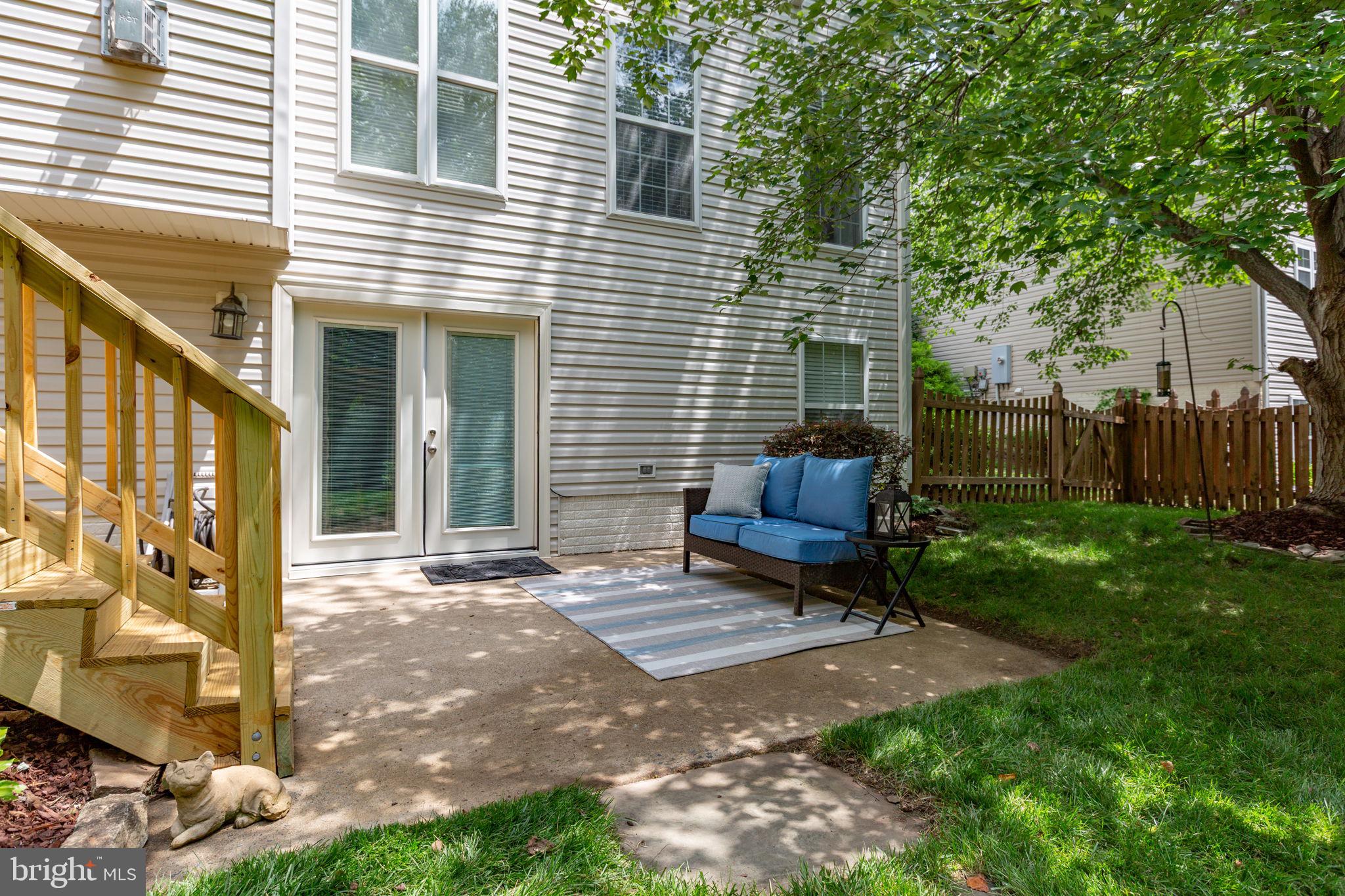 24 Tavern Road Stafford, VA 22554 - Photo 18 of 31 Walk out basement exit onto concrete patio