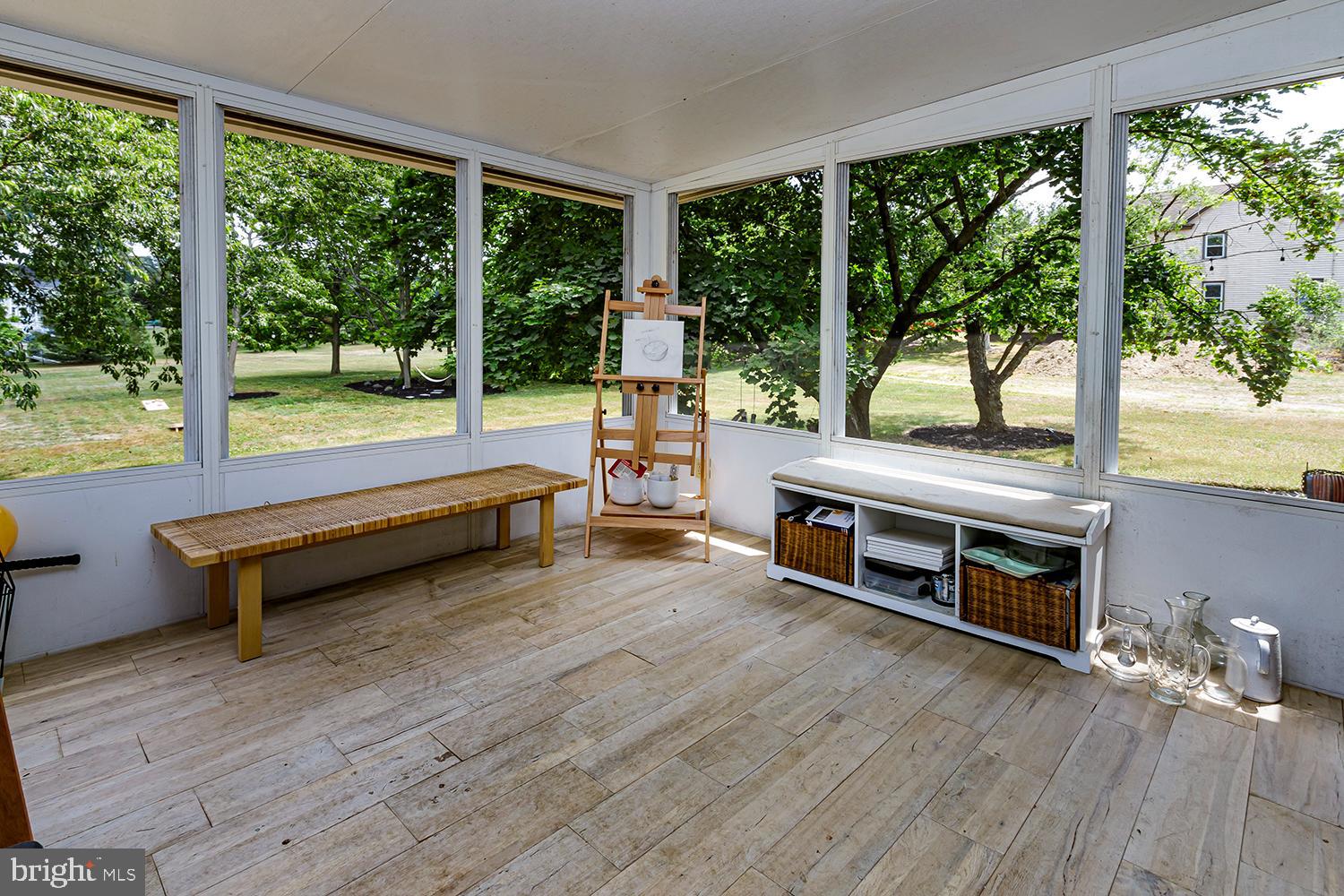 814 Jackson Road Mullica Hill, NJ 08062 - Photo 11 of 25 Screened in back porch overlooking yard