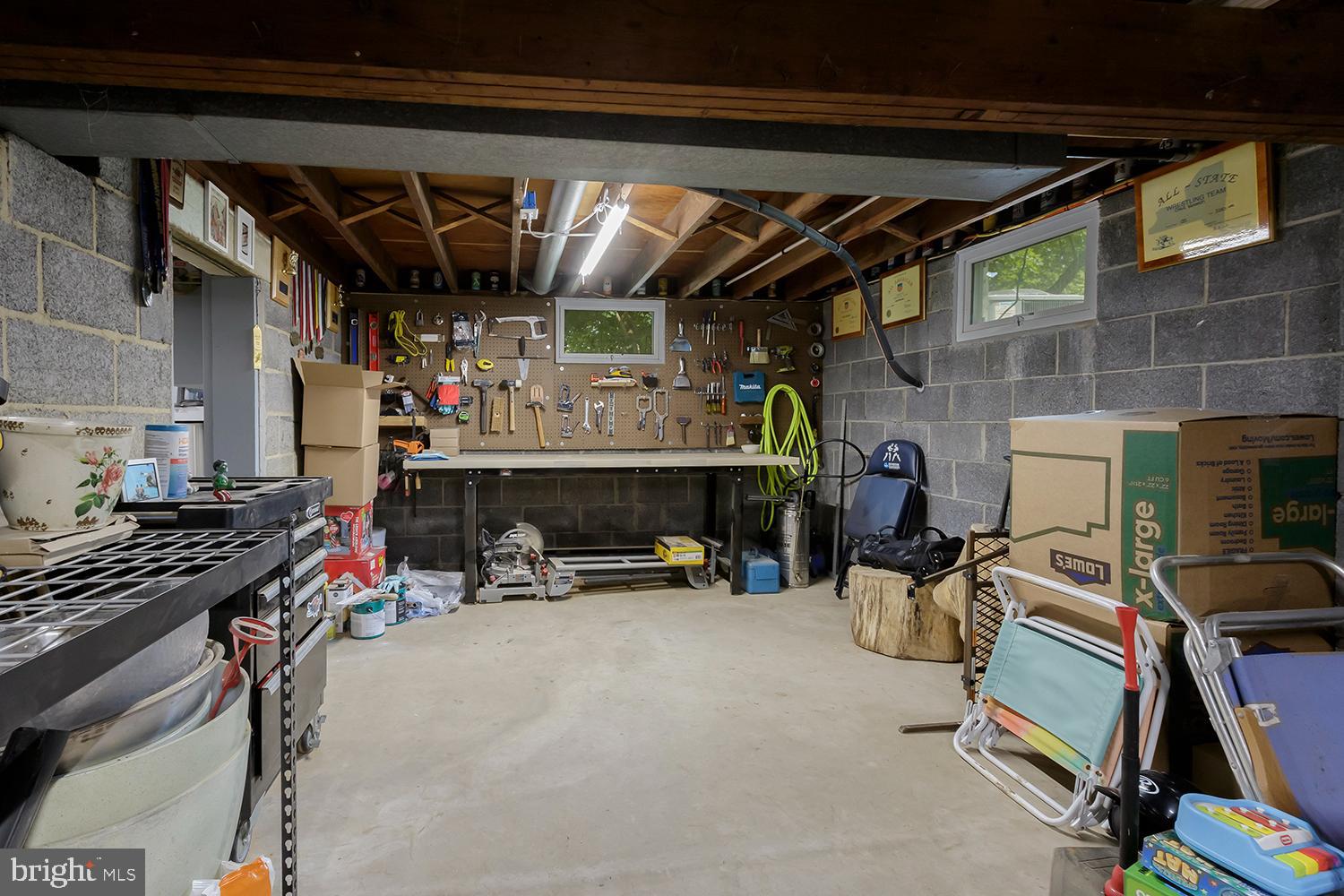 814 Jackson Road Mullica Hill, NJ 08062 - Photo 18 of 25 Basement workshop