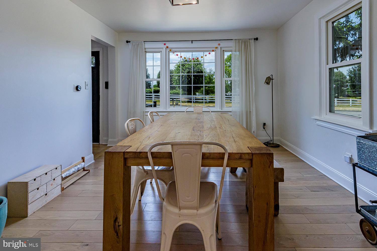 814 Jackson Road Mullica Hill, NJ 08062 - Photo 7 of 25 Dining room with wood flooring and great views