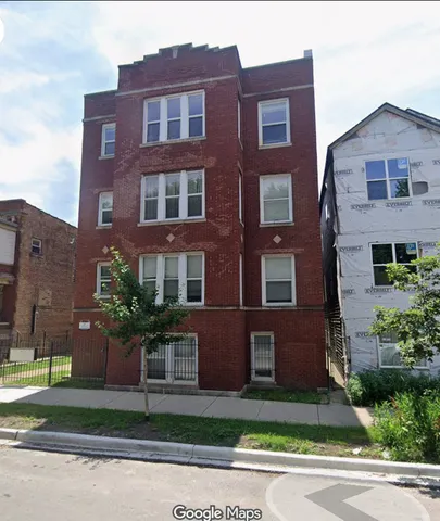 a front view of a building