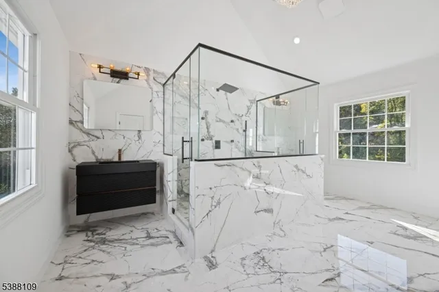 a living room with a couch and a window