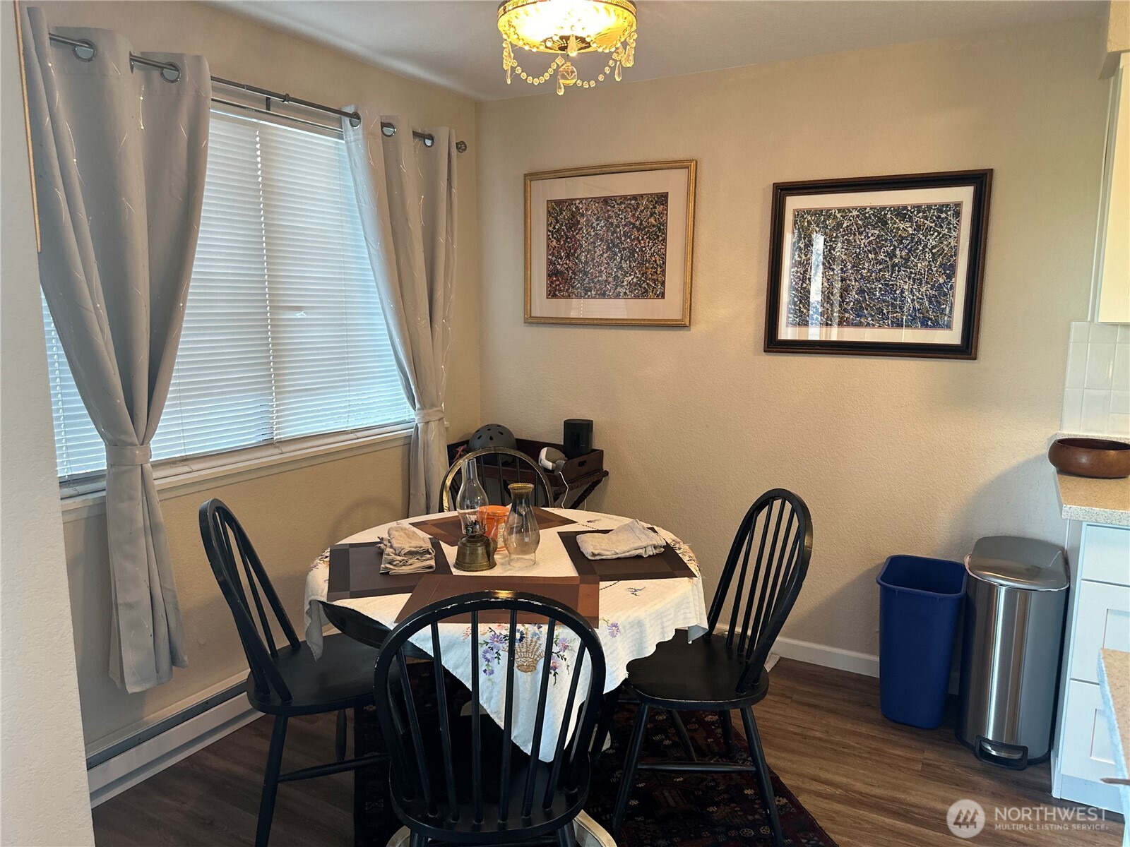2232 Northwest 58th Street Seattle, WA 98107 - Photo 18 of 21 a view of a dining room with furniture and wooden floor