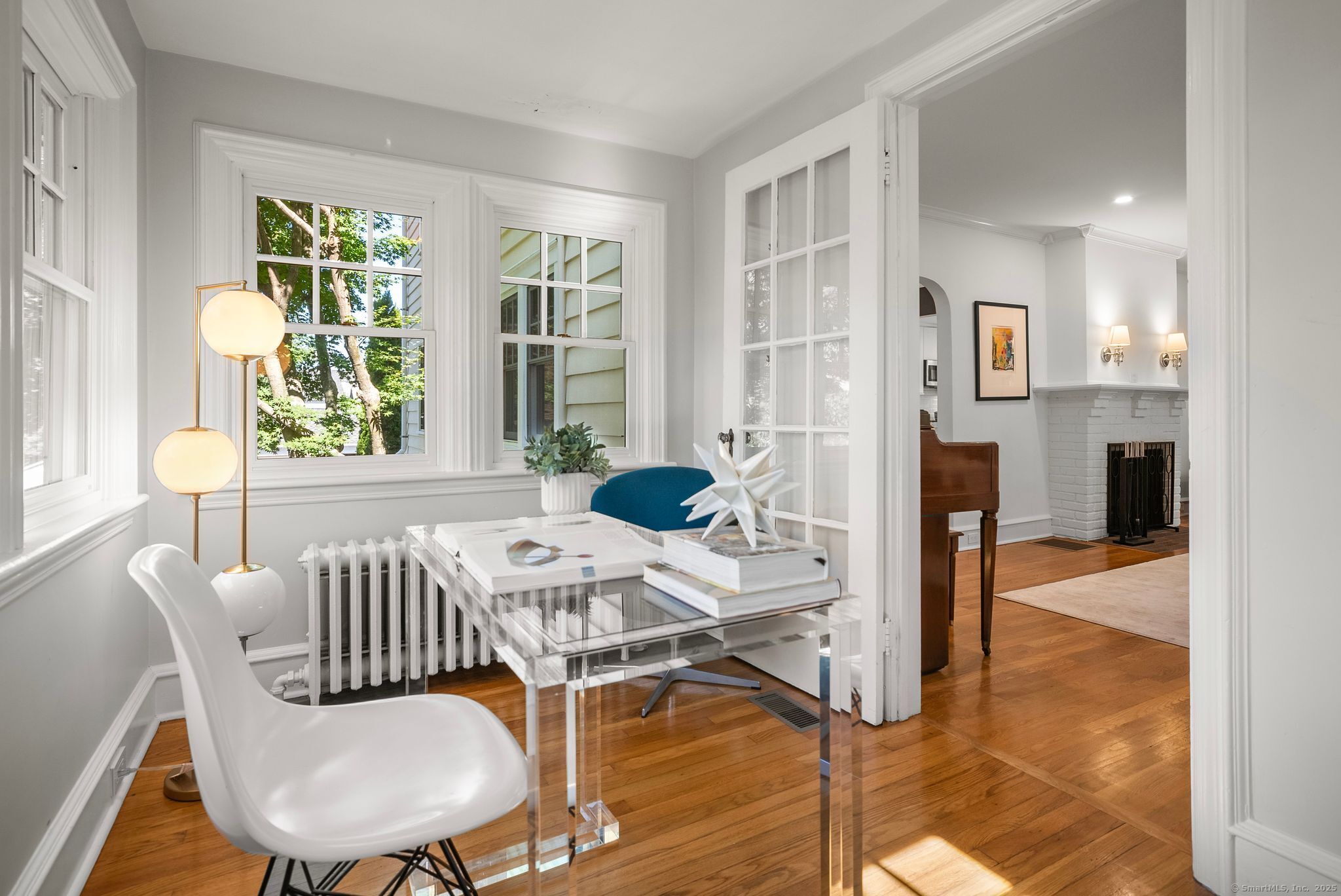 88 Overhill Road Fairfield, CT 06824 - Photo 7 of 37 a view of a dining room with furniture window and wooden floor