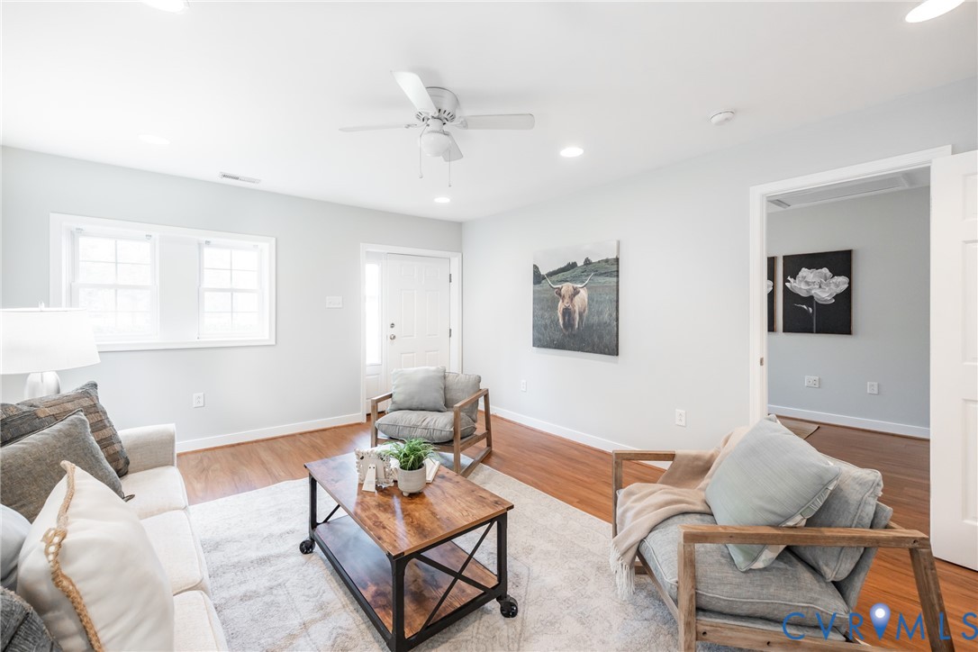 795 Snead Road Manakin-Sabot, VA 23103 - Photo 13 of 31 a living room with furniture and wooden floor