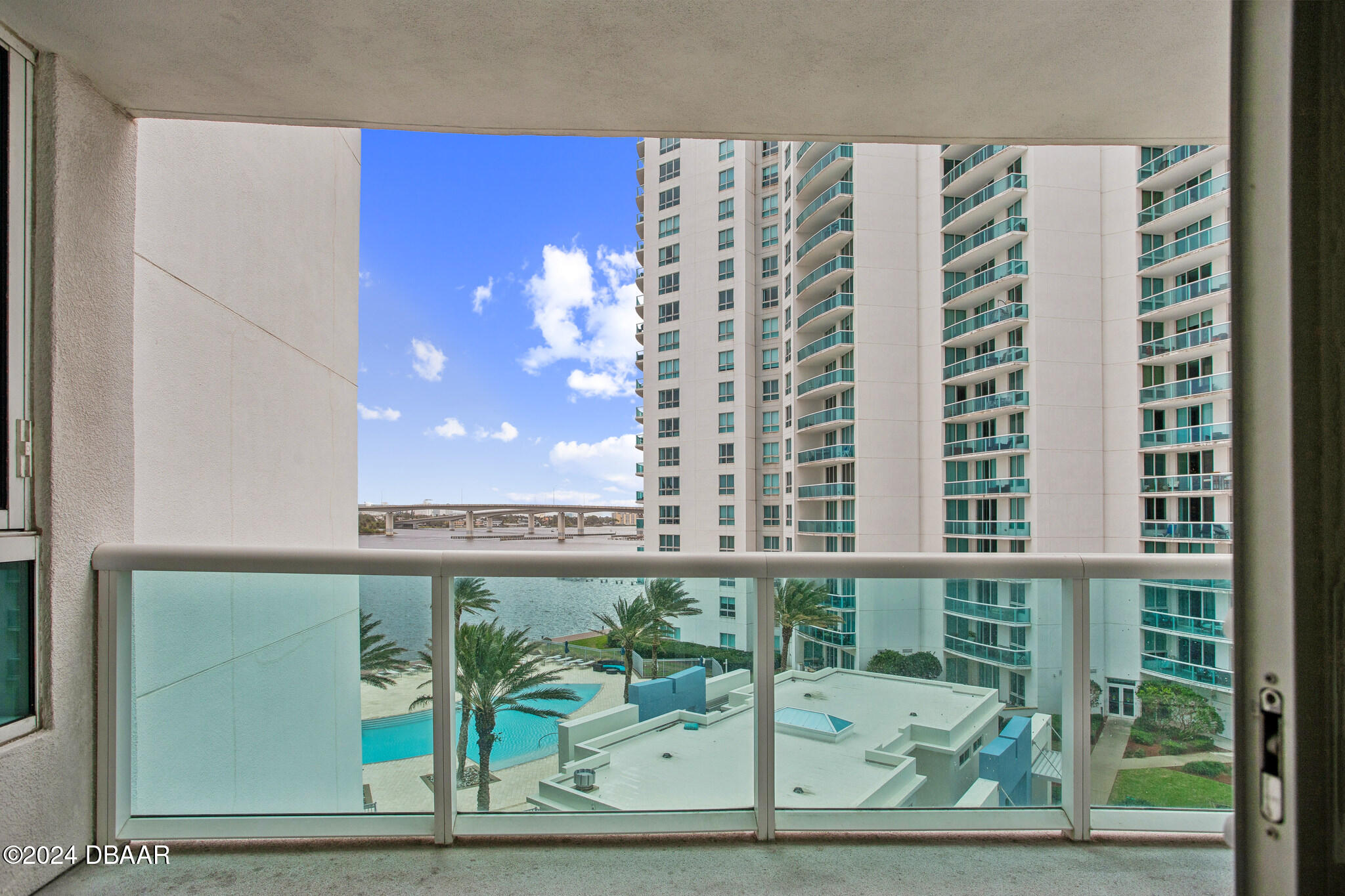 241 Riverside Drive Daytona Beach, FL 32117 - Photo 19 of 20 a view of a balcony with a outdoor space