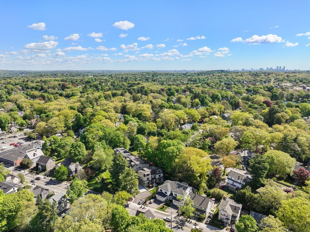 956 Walnut Street, Unit 7 Newton, MA 02461 - Photo 29 of 33 an aerial view of a houses with a yard