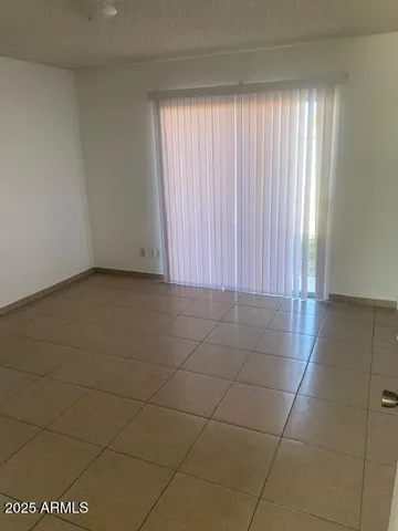 a view of a utility room and window