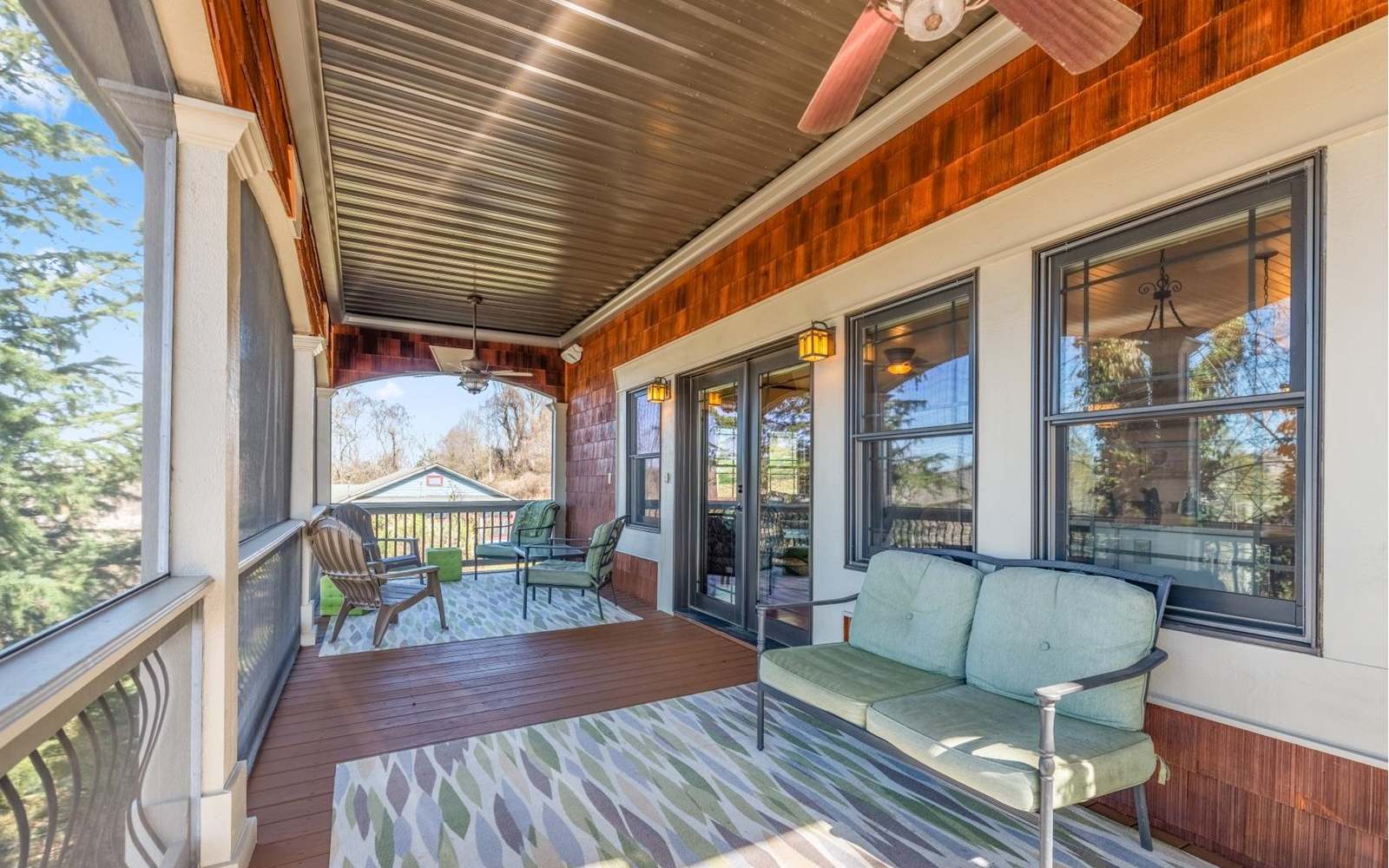 71 Messer Loop Blue Ridge, GA 30513 - Photo 46 of 59 a balcony with furniture and wooden floor