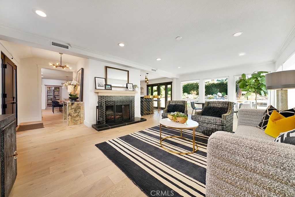 13862 Gimbert Lane North Tustin, CA 92705 - Photo 3 of 63 a living room with furniture and a fireplace
