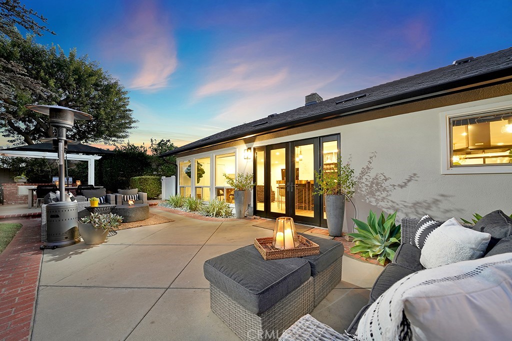 13862 Gimbert Lane North Tustin, CA 92705 - Photo 41 of 63 a view of living room with patio furniture and garden
