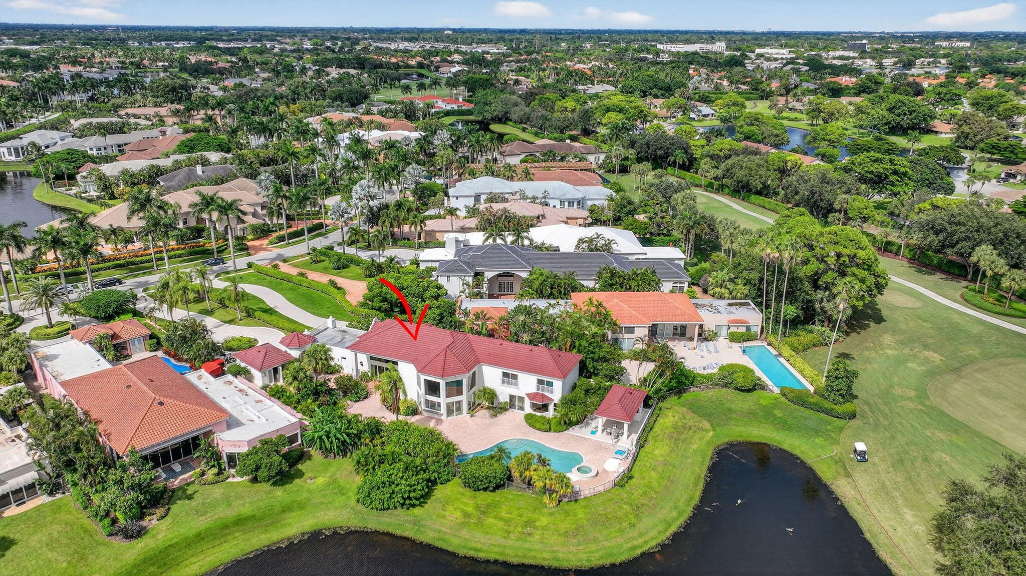 16670 Senterra Drive Delray Beach, FL 33484 - Photo 76 of 80 AERIAL VIEW