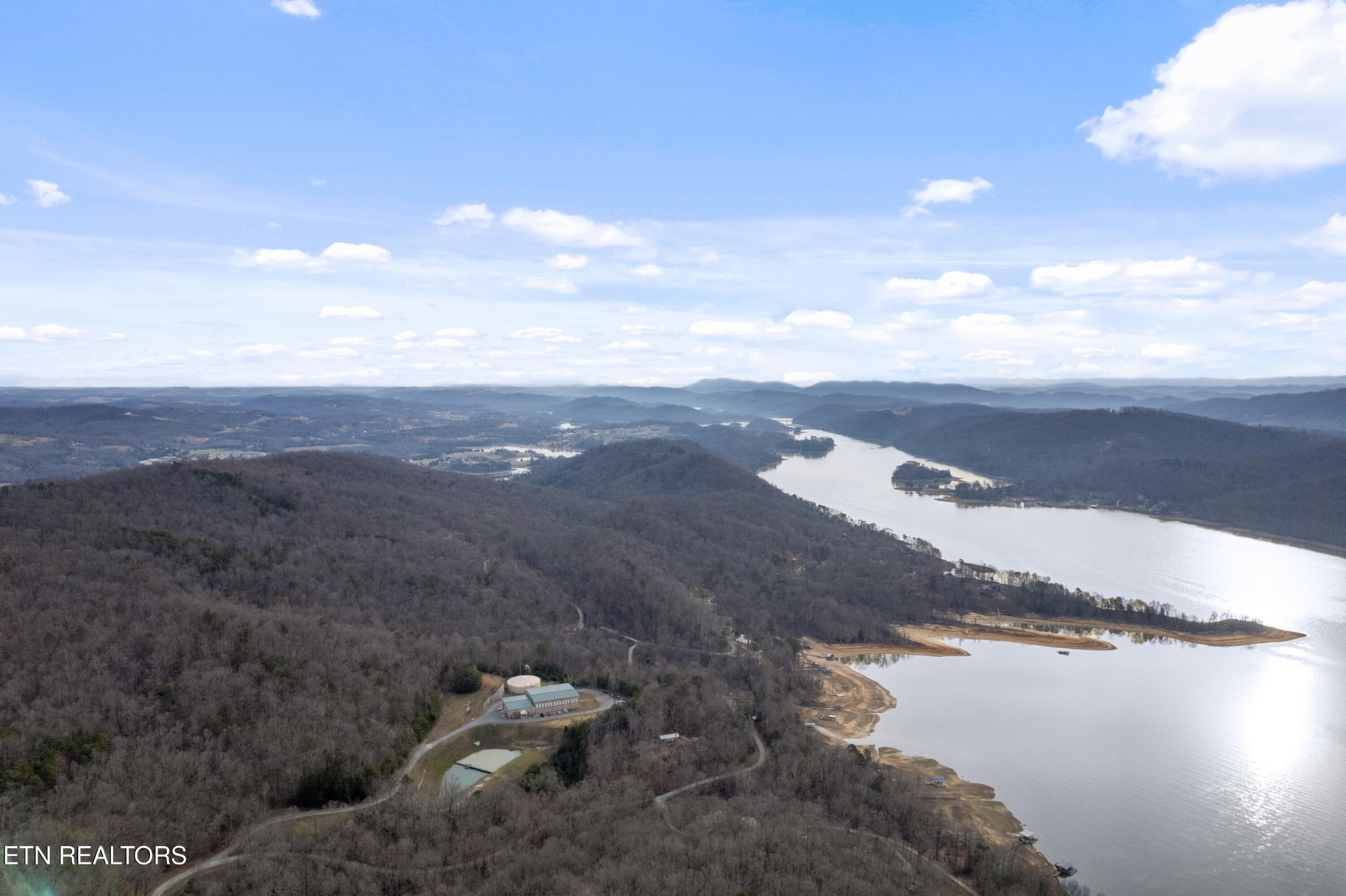 45 Walleye Point Sharps Chapel, TN 37866 - Photo 24 of 29 a view of a lake in middle of forest