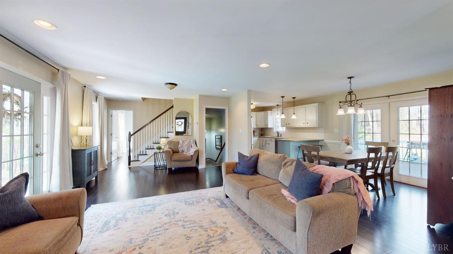 120 Ripley Drive Danville, VA 24540 - Photo 23 of 71 a living room with furniture and wooden floor
