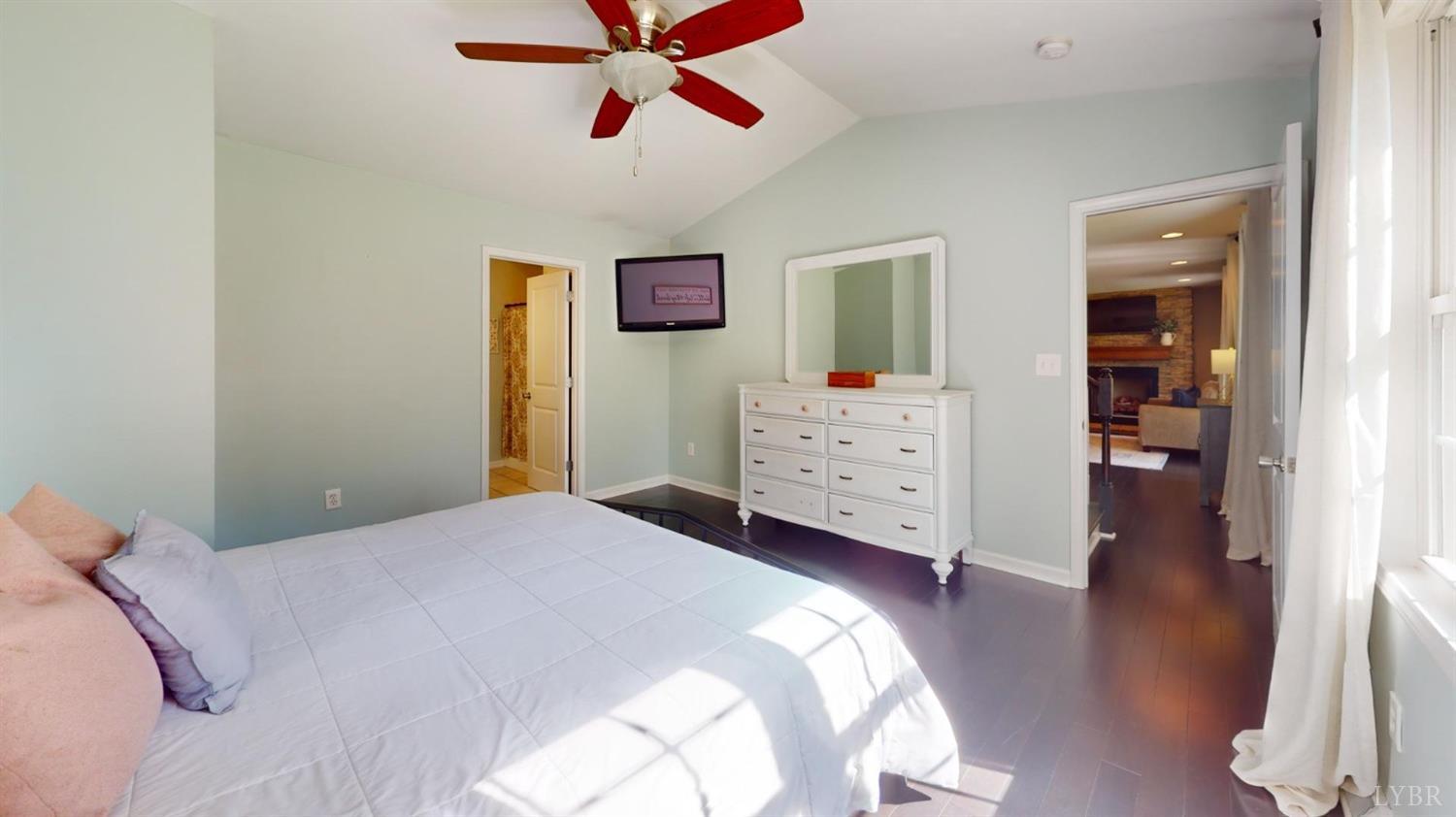 120 Ripley Drive Danville, VA 24540 - Photo 41 of 71 a bedroom with a bed and a television