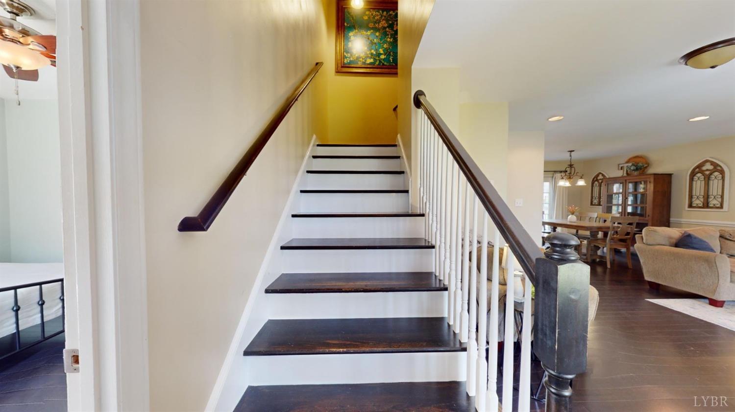120 Ripley Drive Danville, VA 24540 - Photo 46 of 71 a view of entryway and hall with wooden floor