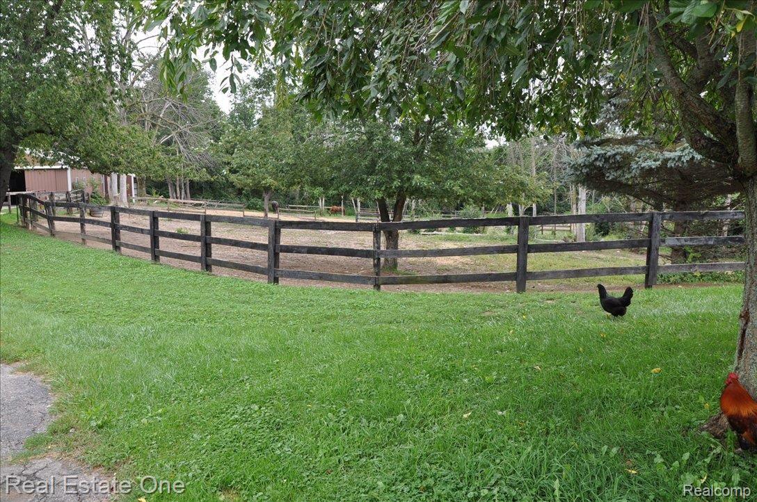 2870 Texter Road Leonard, MI 48367 - Photo 17 of 24 Corral from Front Porch