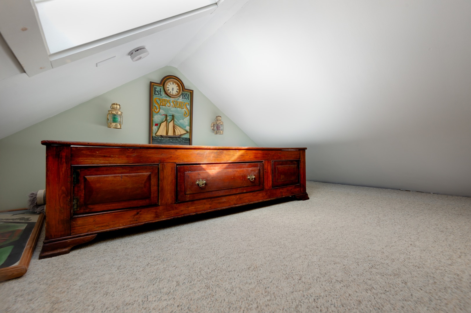 42 North Liberty Street Nantucket, MA 02554 - Photo 19 of 20 a view of an empty room and fire place