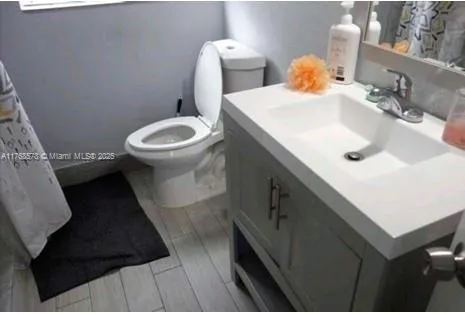 a bathroom with a sink and a toilet