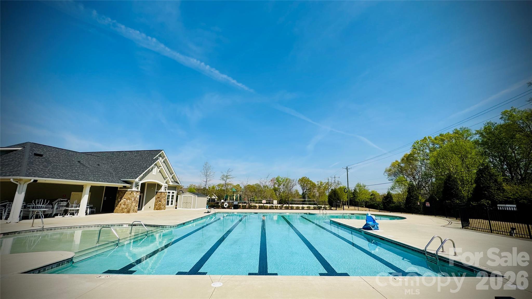 9582 Creighton Road Northwest Concord, NC 28027 - Photo 37 of 43 a view of house with swimming pool