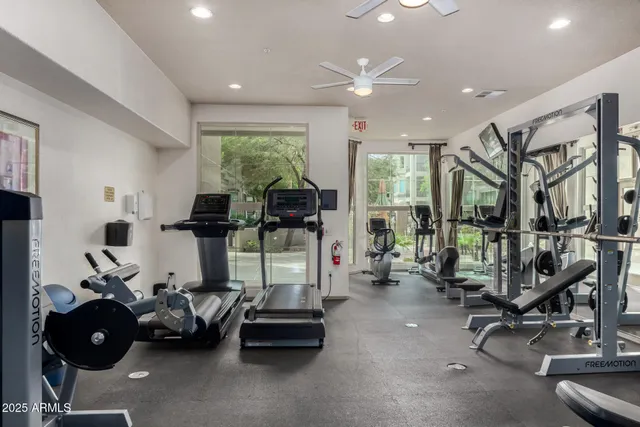 a view of a city from a terrace