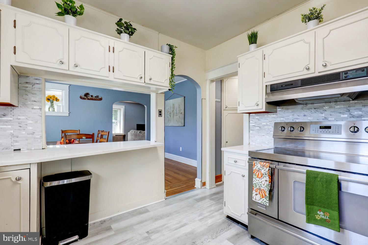 483 Angora Road Reading, PA 19606 - Photo 17 of 73 a kitchen with stainless steel appliances granite countertop a refrigerator and a stove