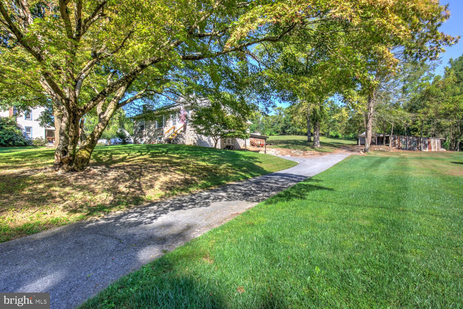 483 Angora Road Reading, PA 19606 - Photo 5 of 73 a view of a yard with plants and trees