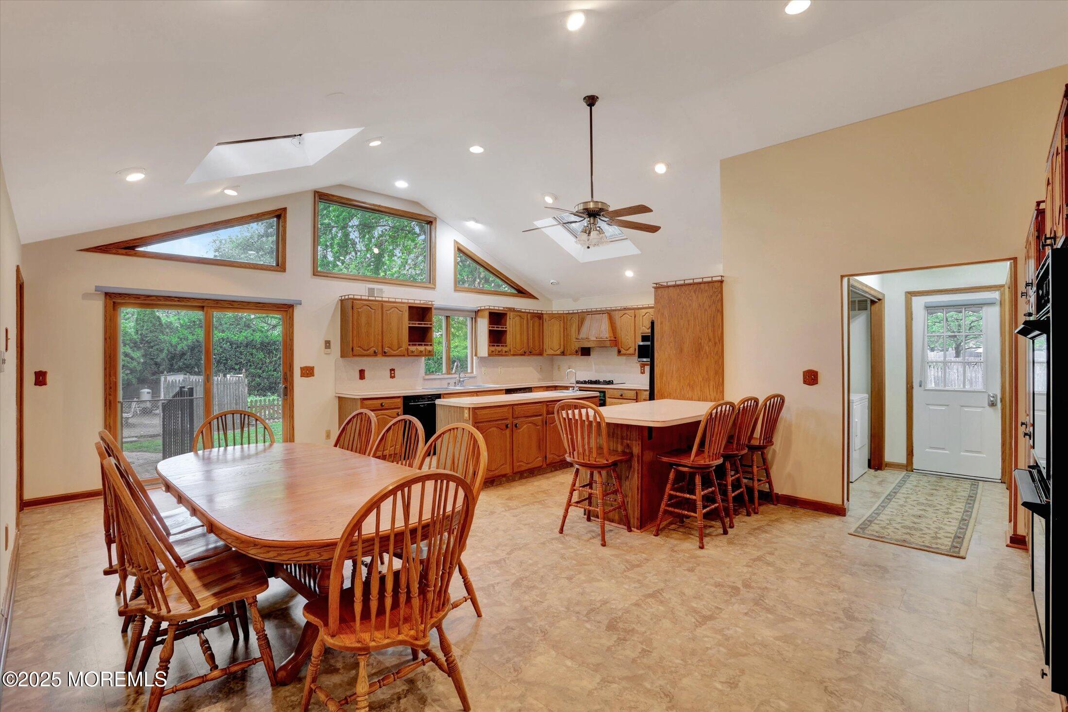 159 Koster Drive Freehold, NJ 07728 - Photo 9 of 37 a view of a dining room with furniture window and outside view