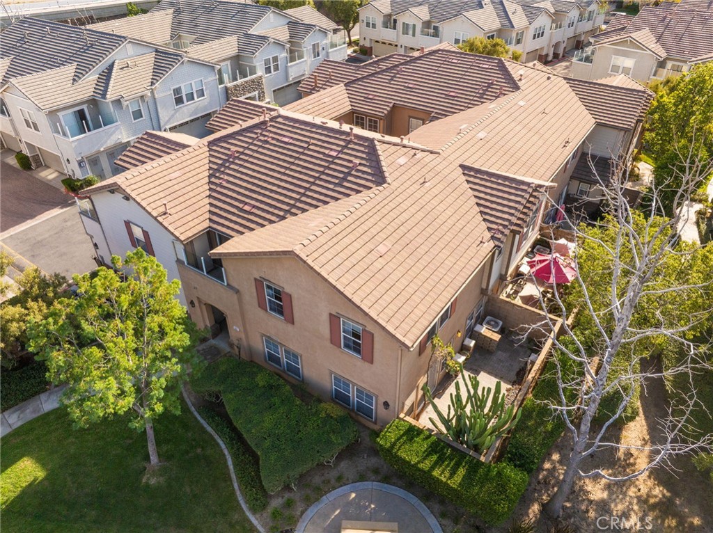 7331 Shelby Place, Unit 102 Rancho Cucamonga, CA 91739 - Photo 37 of 44 an aerial view of a house