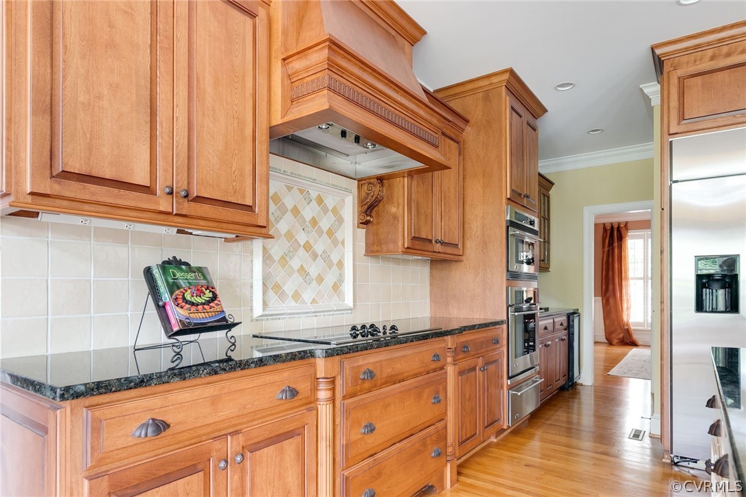200 Kinloch Road Manakin-Sabot, VA 23103 - Photo 14 of 32 a kitchen with stainless steel appliances granite countertop a sink and cabinets