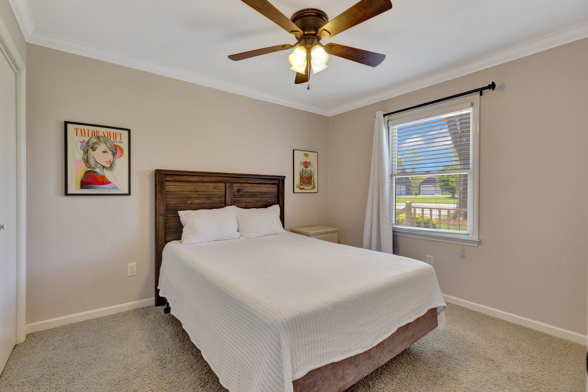 668 Bluff Drive Winchester, TN 37398 - Photo 12 of 55 a large bed sitting in a bedroom next to a window