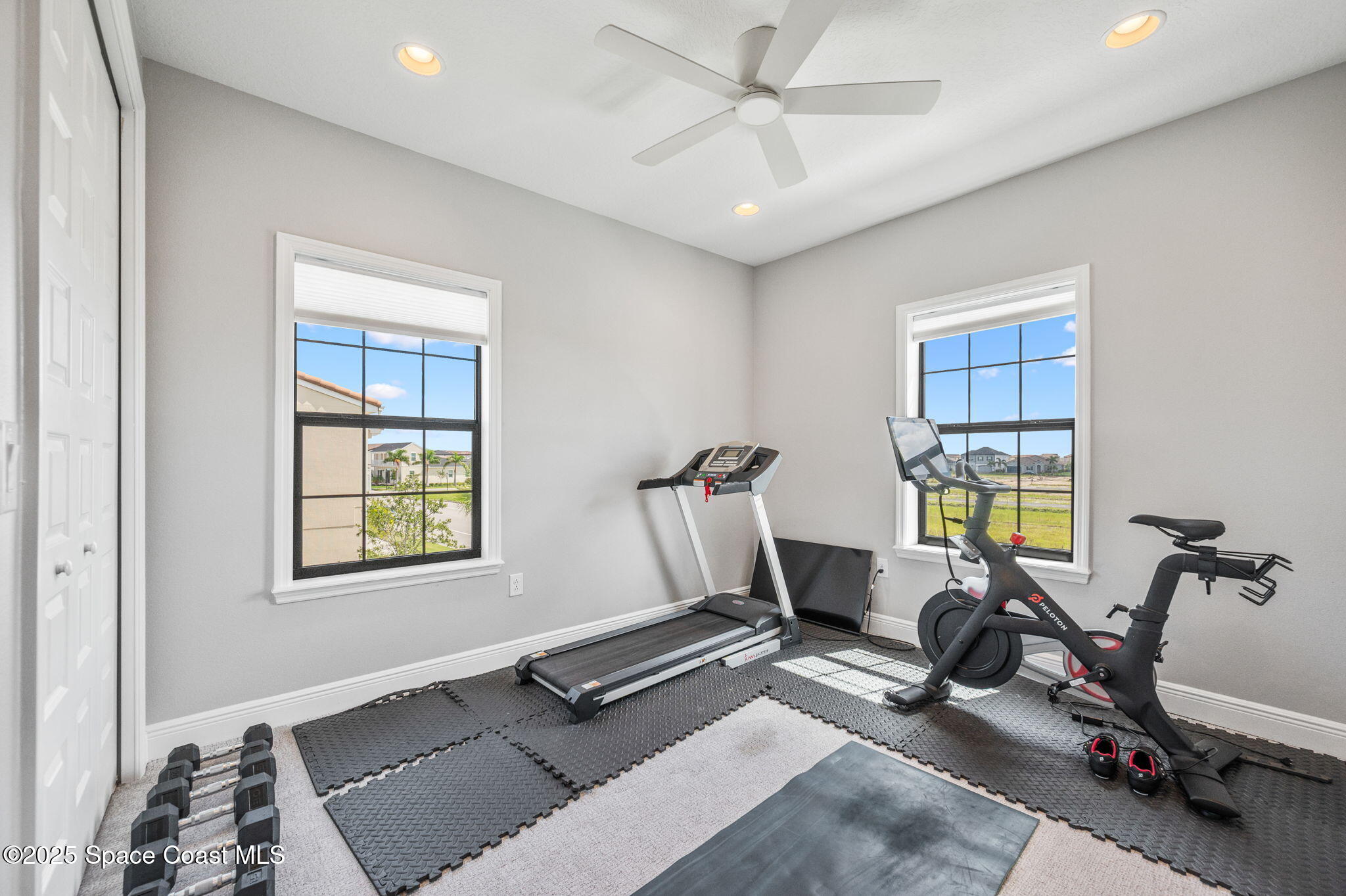 2444 Addison Drive Melbourne, FL 32940 - Photo 38 of 93 a view of a room with gym equipment