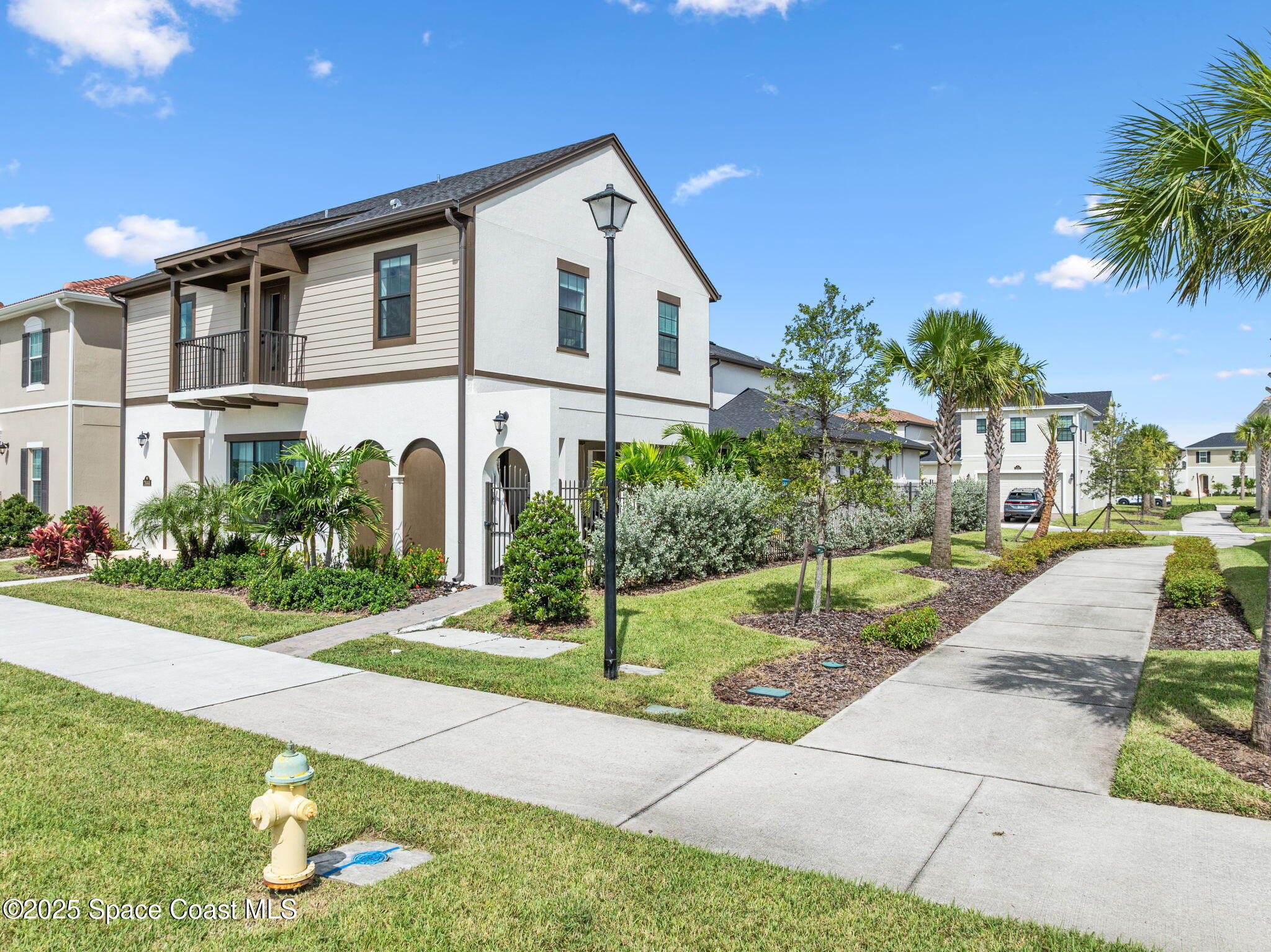 2444 Addison Drive Melbourne, FL 32940 - Photo 72 of 93 a front view of a house with a yard
