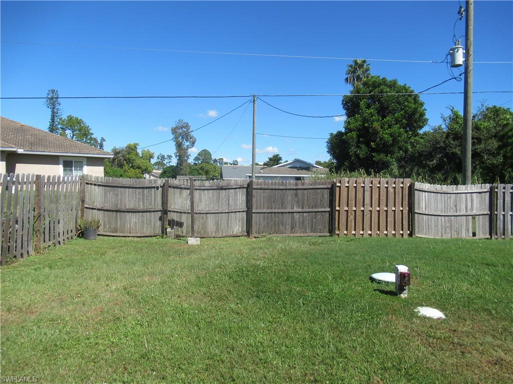 7461 Pebble Beach Road Fort Myers, FL 33967 - Photo 10 of 11 a view of a backyard