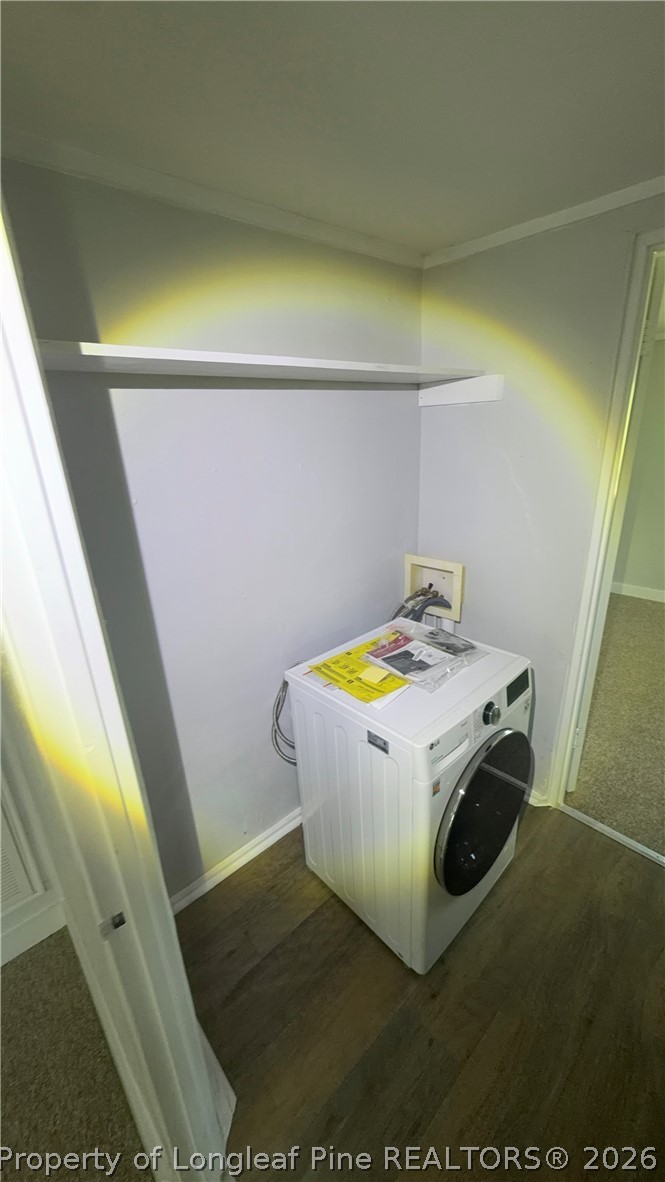 3612 Mt Zion Church Road Mebane, NC 27302 - Photo 17 of 37 a utility room with dryer and washer