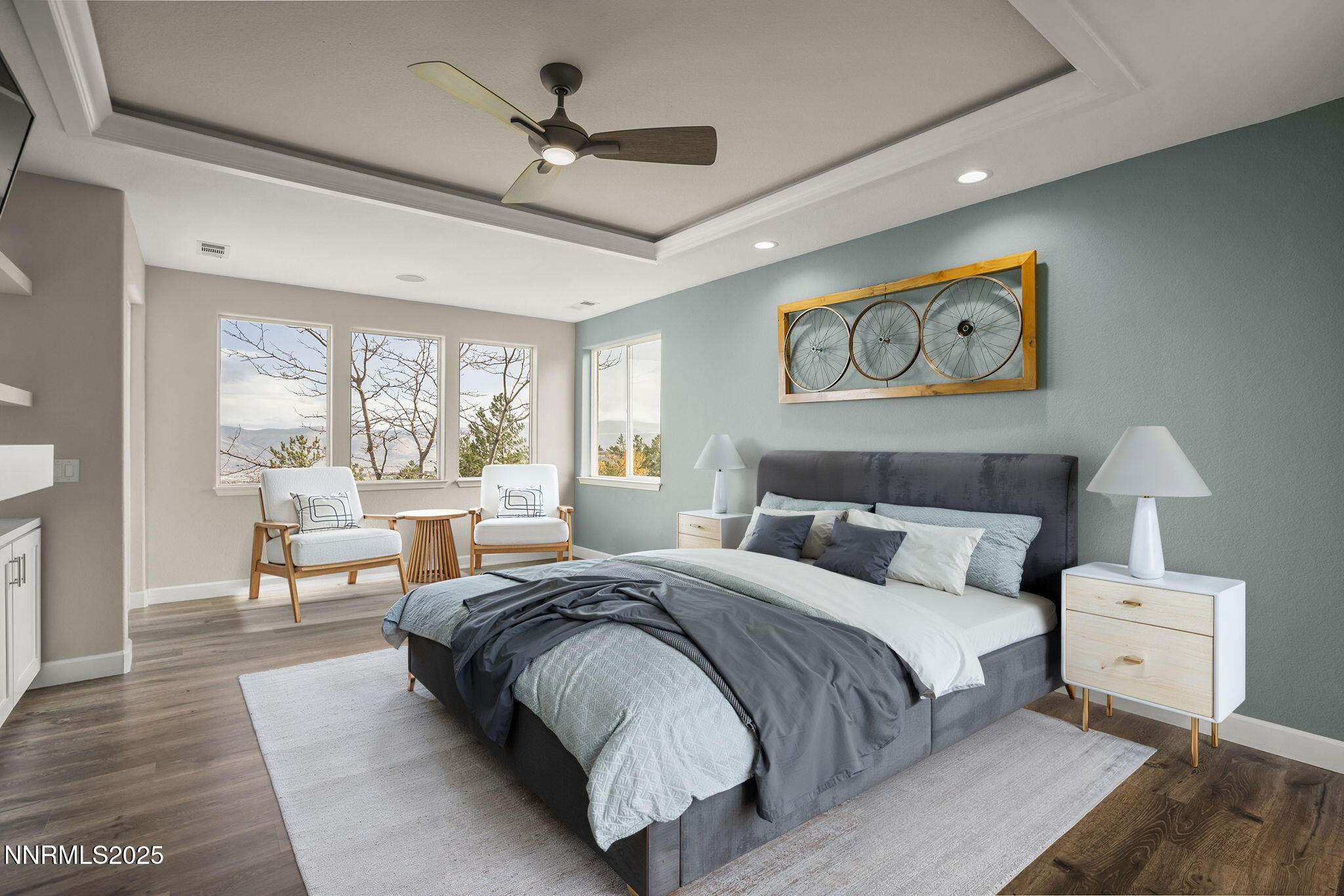 5640 Rue St Tropez Reno, NV 89511 - Photo 16 of 55 a bedroom with a large bed and a window