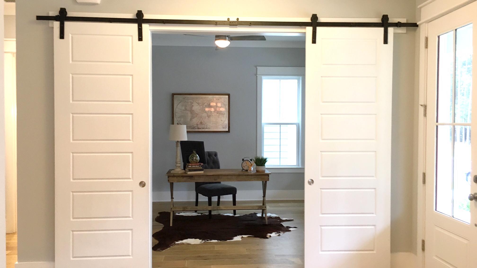 Barn Doors at Study