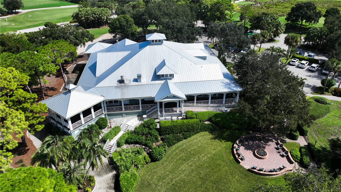 886 Carolina Circle Southwest Vero Beach, FL 32962 - Photo 34 of 36 an aerial view of a house