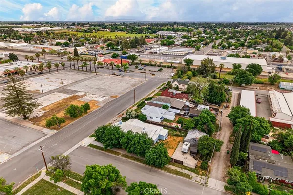an aerial view of a city with lots of residential buildings