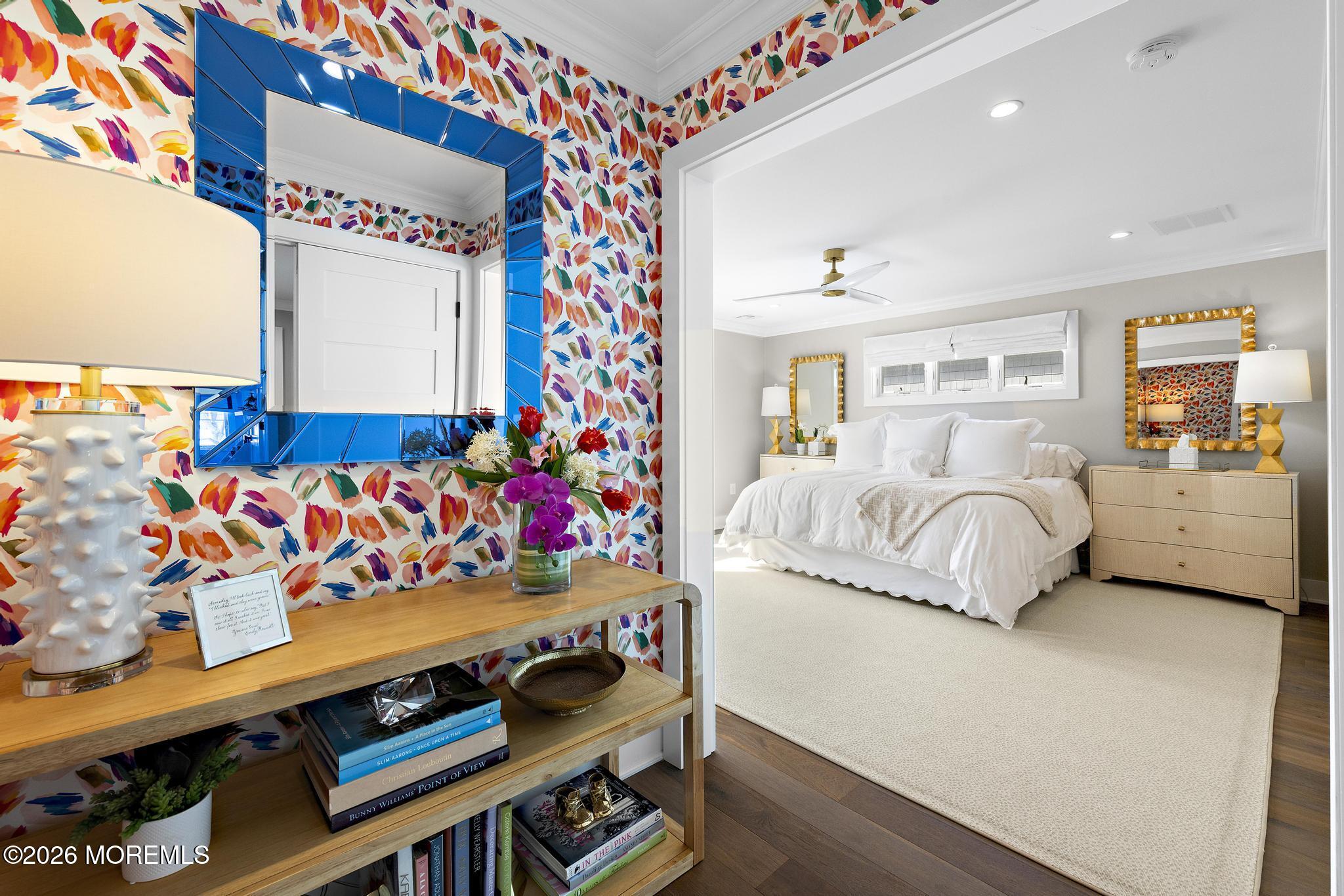 90 Washington Street Rumson, NJ 07760 - Photo 20 of 31 a bedroom with furniture and a bed