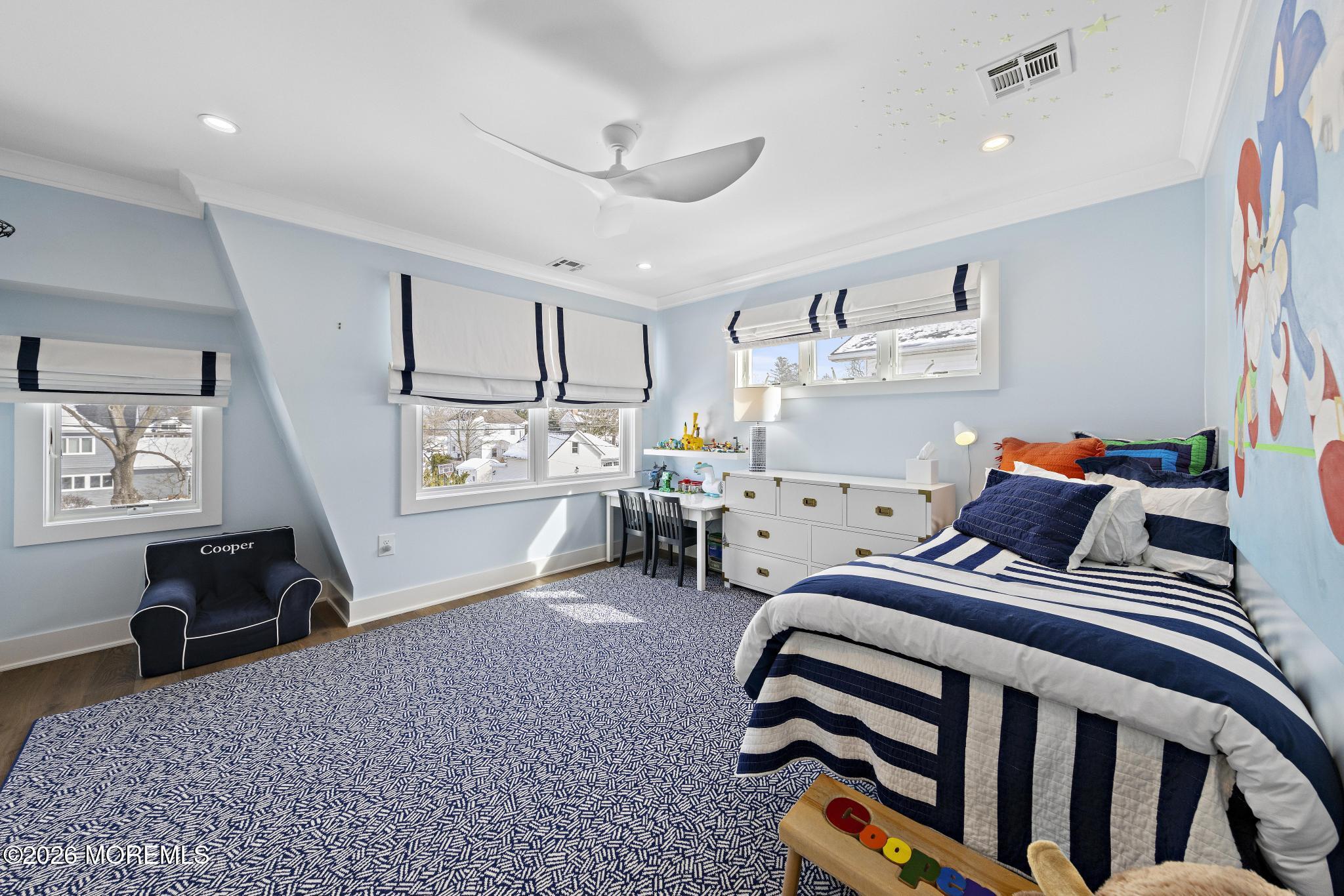90 Washington Street Rumson, NJ 07760 - Photo 7 of 31 a bedroom with furniture and a window